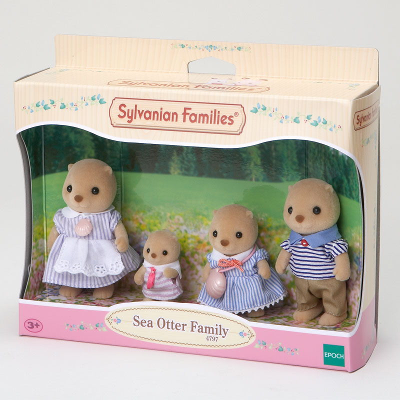 Sylvanian Families - Семья Морских Бобров  